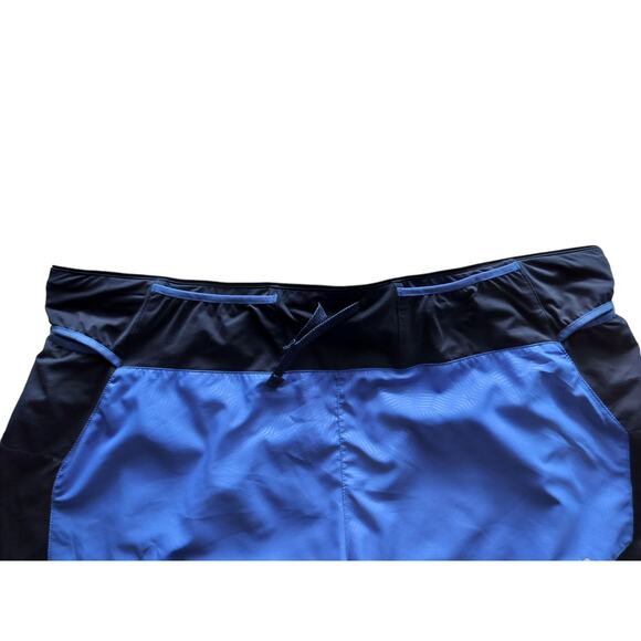 Patagonia Women's Strider Pro Short 2.5" Lightweight Blue Shorts Size L - Picture 3 of 14